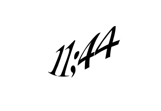 11;44 Logo Sticker